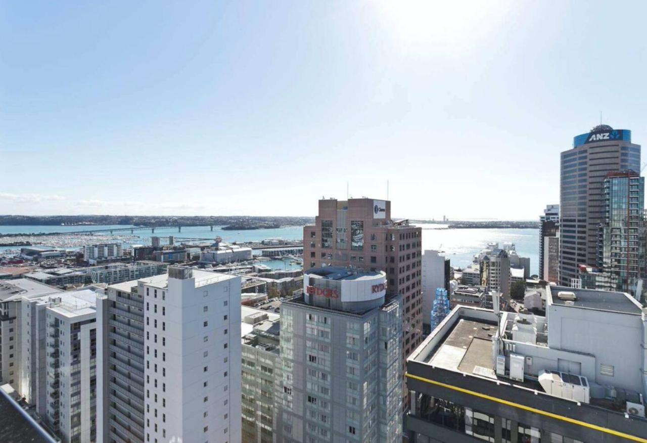 Modern 2 Bedroom Apartment 1 Minute To Skytower Окленд Экстерьер фото